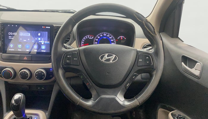 2014 Hyundai Grand i10 ASTA AT 1.2 KAPPA VTVT, Petrol, Automatic, 74,644 km, Steering Wheel Close Up