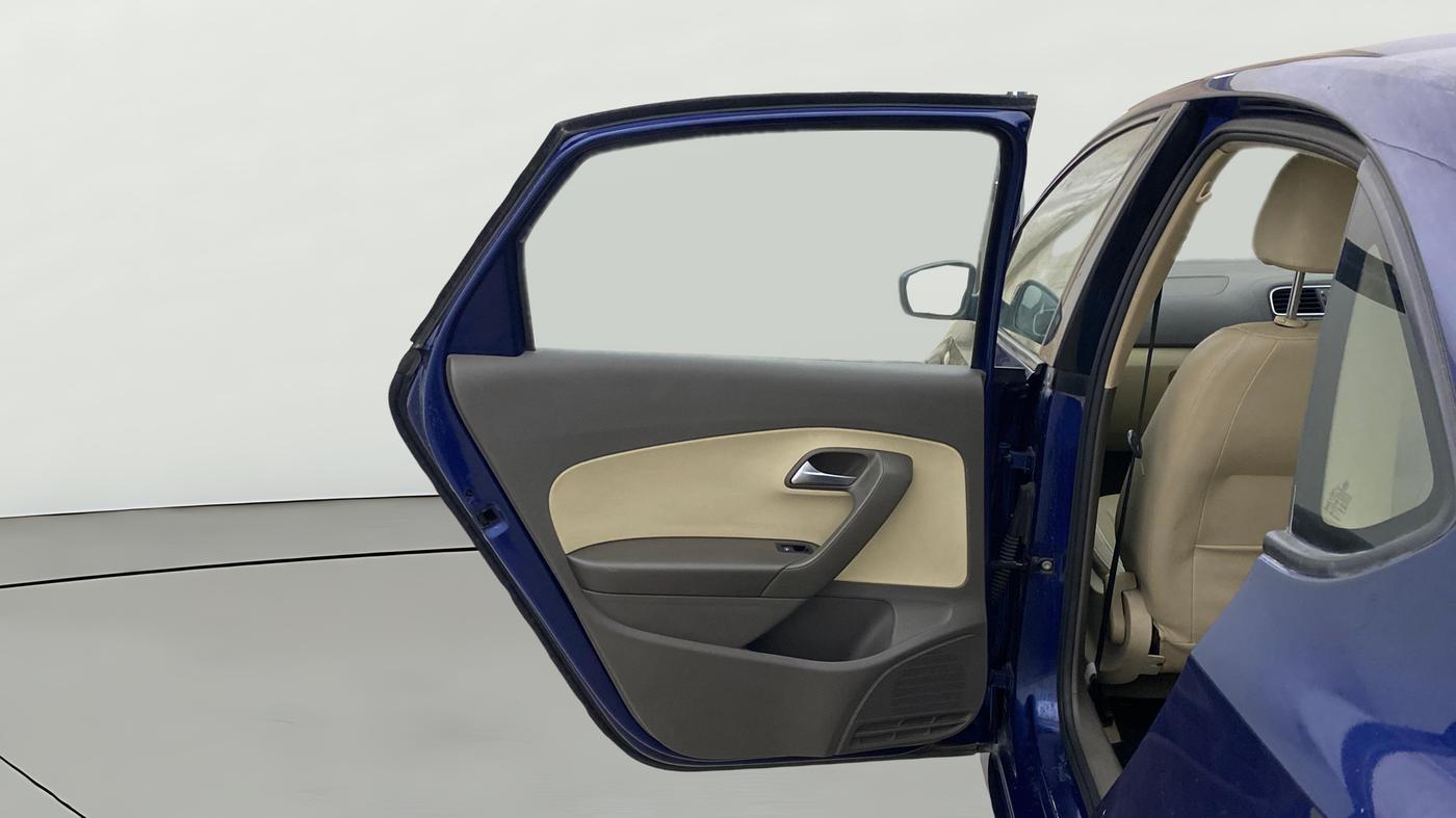 2013 Volkswagen Vento HIGHLINE PETROL AT, Petrol, Automatic, 74,967 km, LHS Rear Door