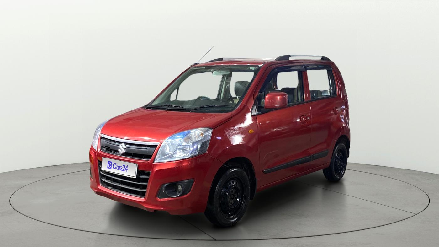2013 Maruti Wagon R 1.0 VXI, Petrol, Manual, 46,015 km, Left Front Diagonal