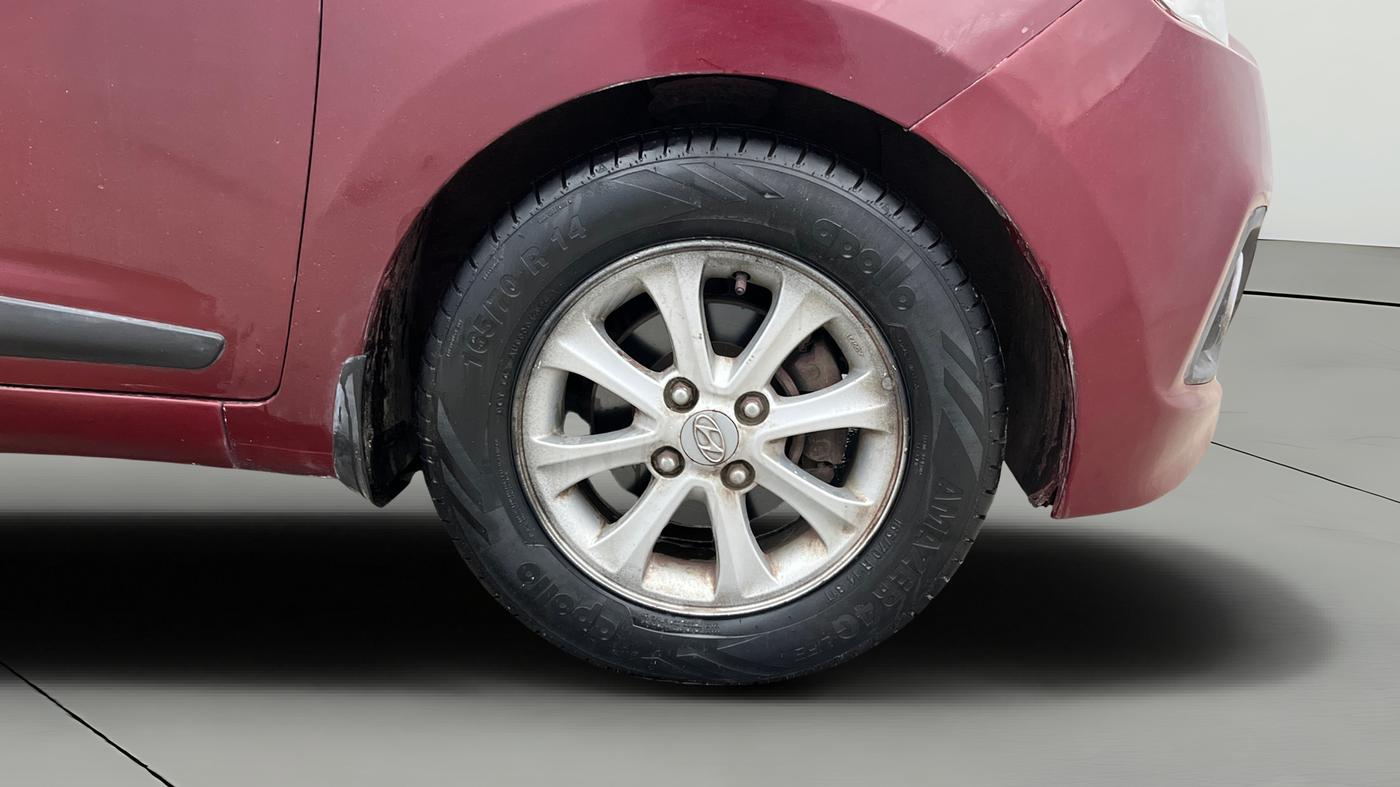 2014 Hyundai Grand i10 ASTA AT 1.2 KAPPA VTVT, Petrol, Automatic, 57,524 km, Right Front Wheel