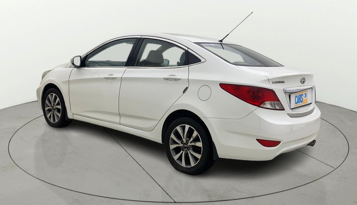 2014 Hyundai Verna FLUIDIC 1.4 CRDI CX, Diesel, Manual, 1,42,148 km, Left Back Diagonal