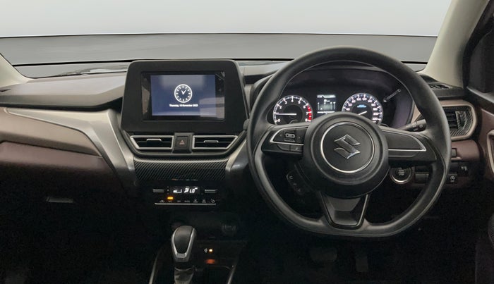 2024 Maruti FRONX ZETA 1.0L TURBO 6 AT, Petrol, Automatic, 6,107 km, Steering Wheel Close Up