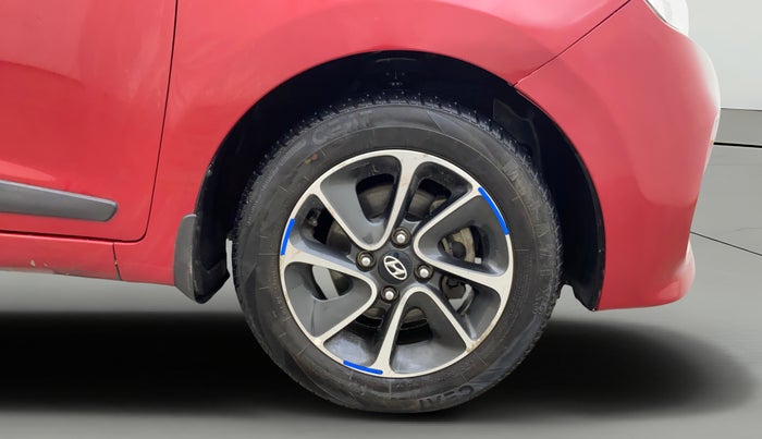 2017 Hyundai Grand i10 ASTA 1.2 KAPPA VTVT, Petrol, Manual, 1,02,242 km, Right Front Wheel