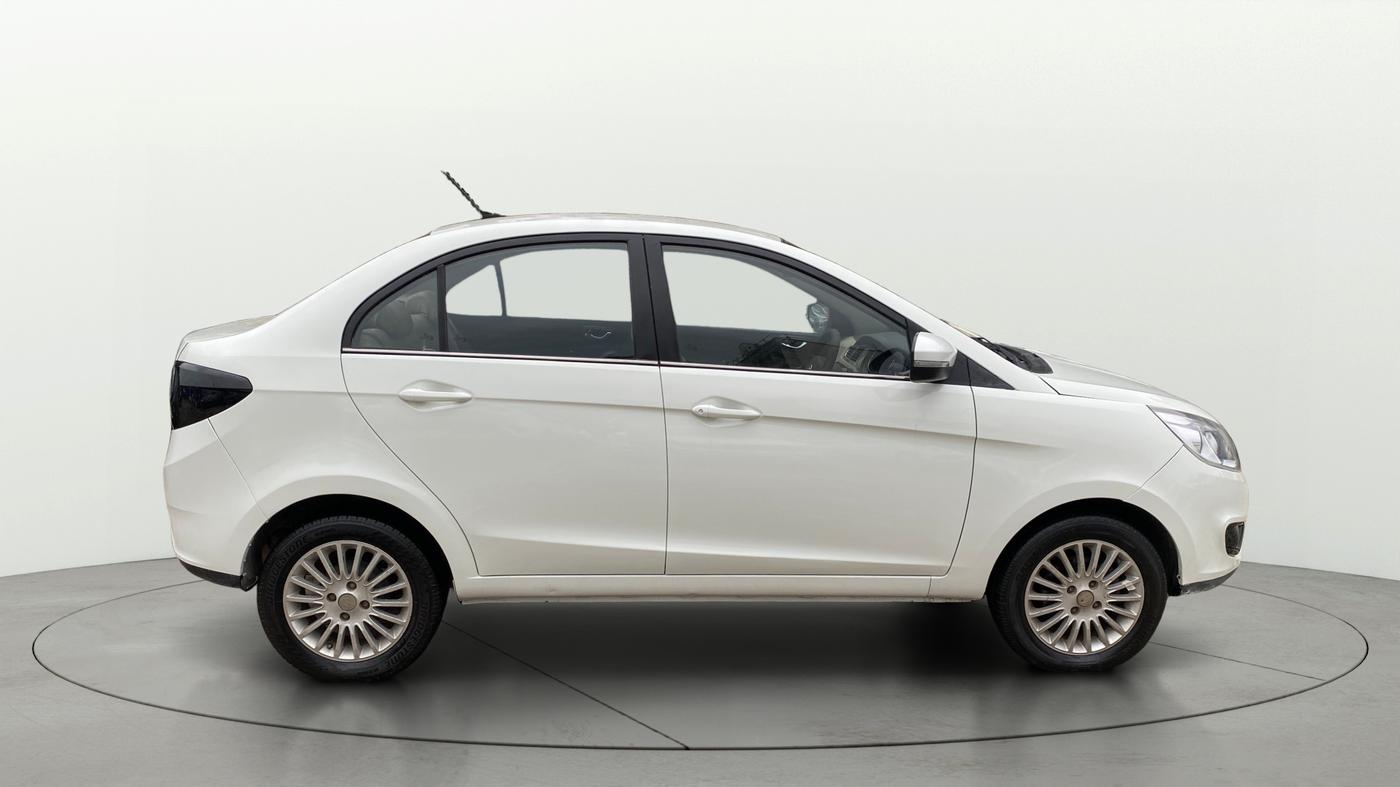 2015 Tata Zest XT PETROL, Petrol, Manual, 1,43,439 km, Right Side View