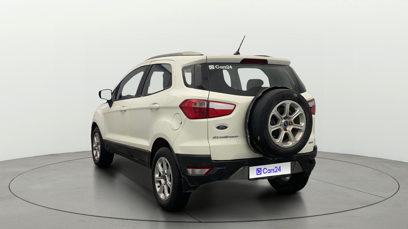 2020 Ford Ecosport TITANIUM + 1.5L DIESEL, Diesel, Manual, 1,16,789 km, Left Back Diagonal