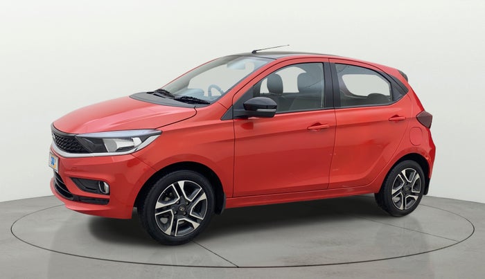 2020 Tata Tiago XZA PLUS DUAL TONE PETROL, Petrol, Automatic, 34,480 km, Left Front Diagonal
