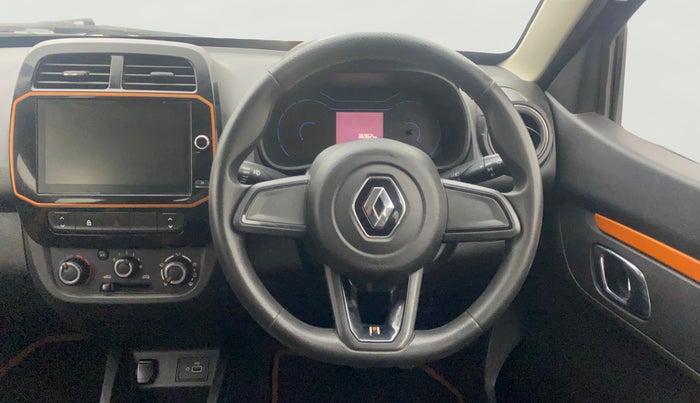2019 Renault Kwid CLIMBER 1.0 AMT (O), Petrol, Automatic, 36,928 km, Steering Wheel Close Up