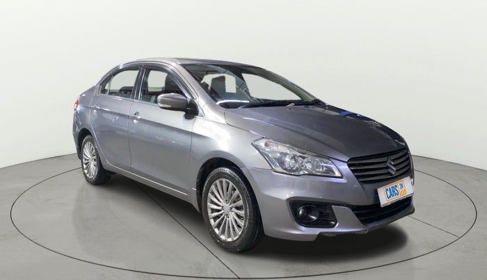 2017 Maruti Ciaz ALPHA 1.4 PETROL, Petrol, Manual, 53,995 km, Right Front Diagonal
