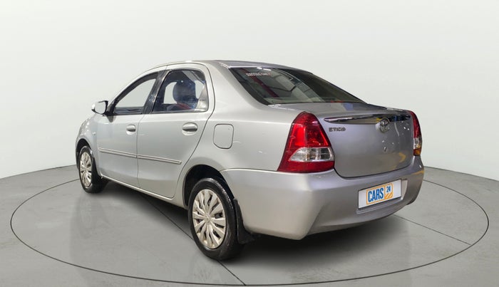 2014 Toyota Etios G, Petrol, Manual, 58,800 km, Left Back Diagonal