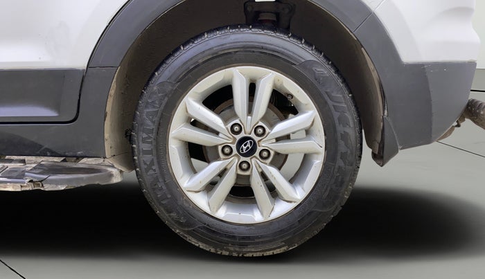 2017 Hyundai Creta SX PLUS 1.6 PETROL, Petrol, Manual, 78,220 km, Left Rear Wheel