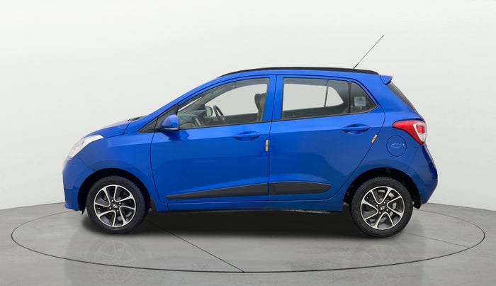 2017 Hyundai Grand i10 SPORTZ (O) AT 1.2 KAPPA VTVT, Petrol, Automatic, 54,807 km, Left Side