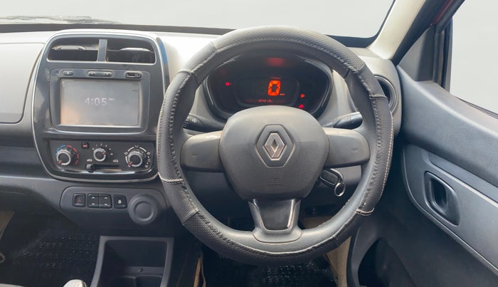 2016 Renault Kwid RXT 0.8, Petrol, Manual, 1,24,175 km, Steering Wheel Close Up