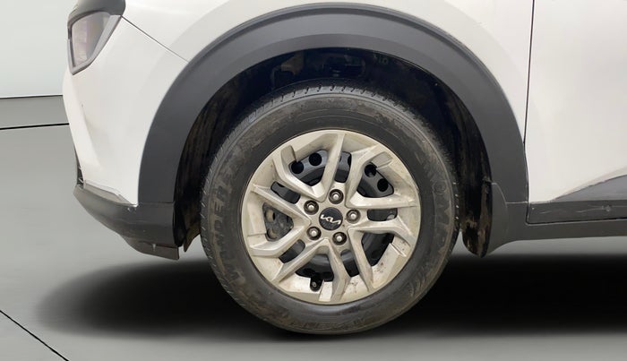 2023 KIA CARENS  PRESTIGE 1.5 TURBO PETROL IMT 7 STR , Petrol, Manual, 35,362 km, Left Front Wheel