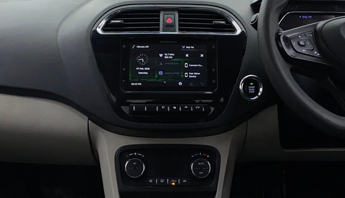 2022 Tata TIGOR XZ PLUS CNG, CNG, Manual, 1,28,878 km, Air Conditioner