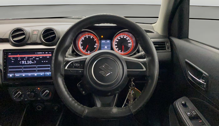 2021 Maruti Swift VXI AMT, Petrol, Automatic, 14,413 km, Steering Wheel Close Up