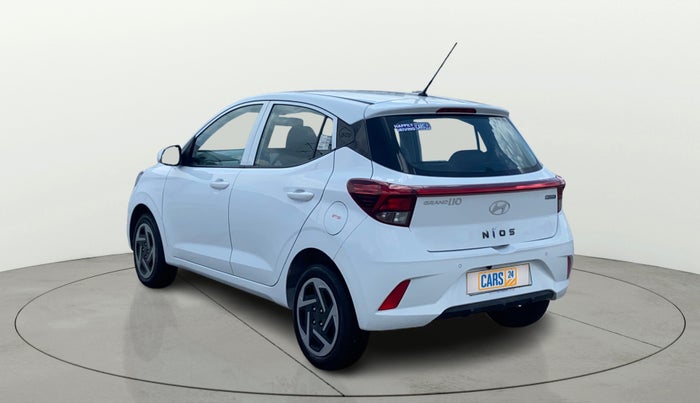 2025 Hyundai GRAND I10 NIOS MAGNA CORPORATE EDITION AMT 1.2 KAPPA VTVT, Petrol, Automatic, 2,349 km, Left Back Diagonal