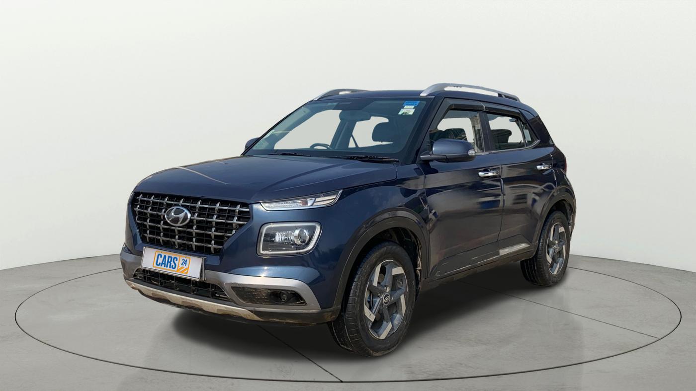 2020 Hyundai VENUE SX 1.0 (O) TURBO, Petrol, Manual, 87,377 km, Left Front Diagonal