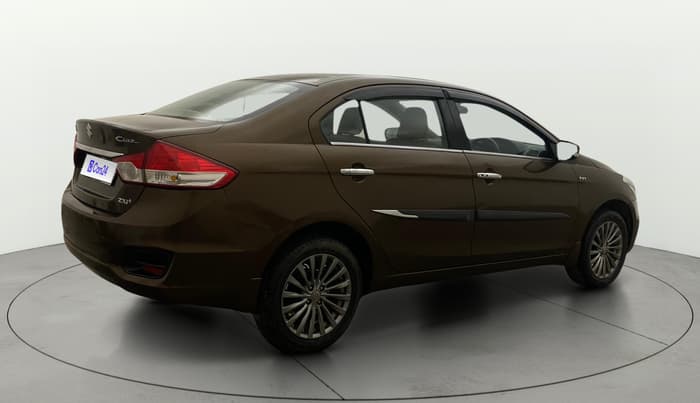 2016 Maruti Ciaz ZXI+, Petrol, Manual, 1,25,636 km, Right Back Diagonal