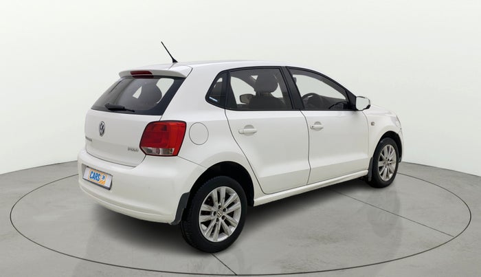 2013 Volkswagen Polo HIGHLINE1.2L, Petrol, Manual, 86,334 km, Right Back Diagonal