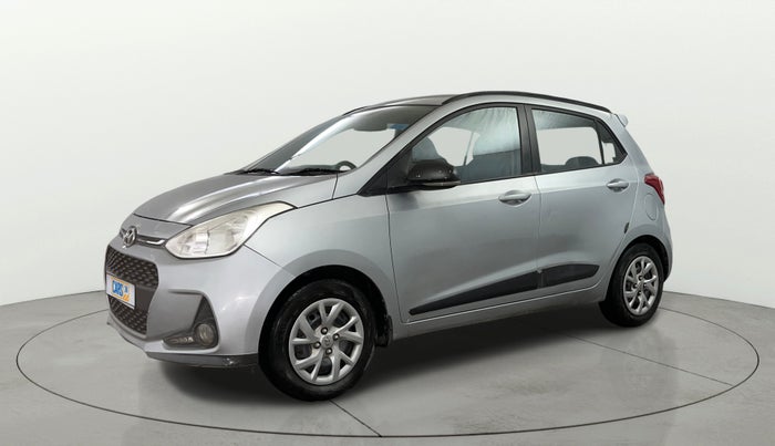 2019 Hyundai Grand i10 SPORTZ 1.2 KAPPA VTVT, CNG, Manual, 87,752 km, Left Front Diagonal