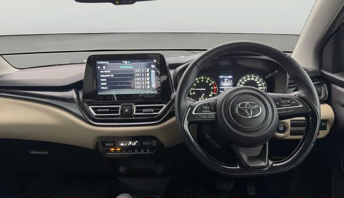 2022 Toyota Glanza V AMT, Petrol, Automatic, 41,044 km, Steering Wheel Close Up