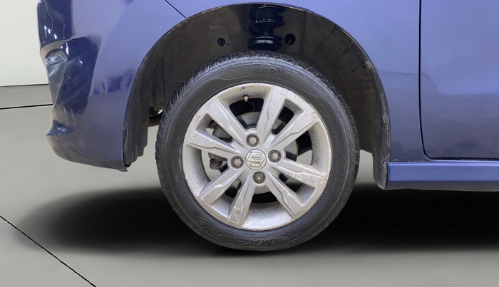 2014 Maruti Wagon R Stingray VXI, CNG, Manual, 1,31,583 km, Left Front Wheel