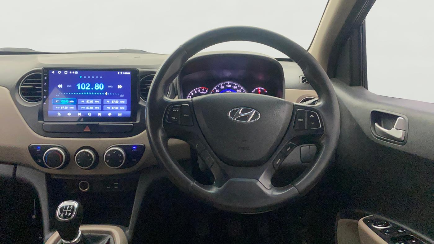 2015 Hyundai Grand i10 ASTA 1.2 KAPPA VTVT, Petrol, Manual, 58,314 km, Steering Wheel Close Up