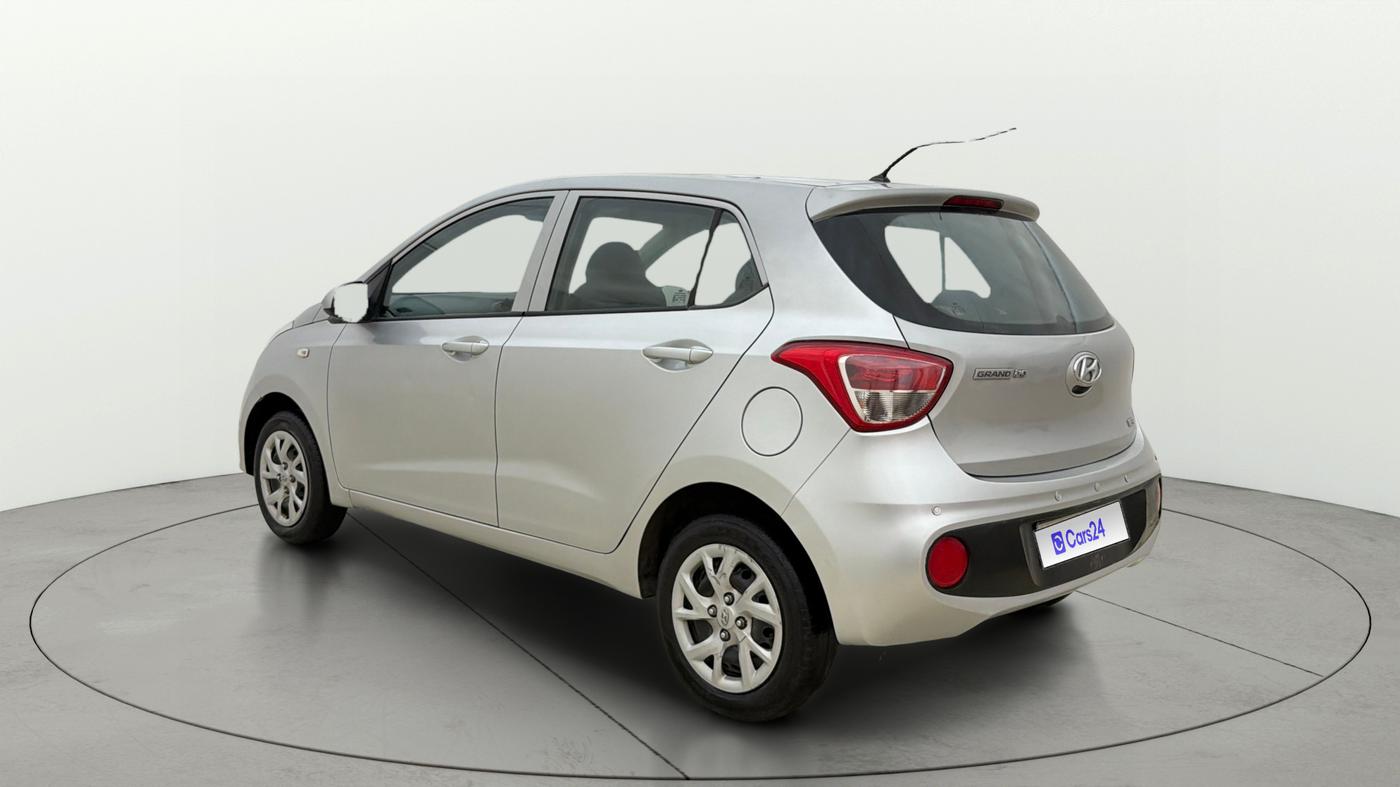 2017 Hyundai Grand i10 MAGNA 1.2 KAPPA VTVT, Petrol, Manual, 16,192 km, Left Back Diagonal