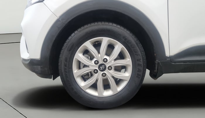 2019 Hyundai Creta SX 1.6 PETROL, Petrol, Manual, 1,08,819 km, Left Front Wheel