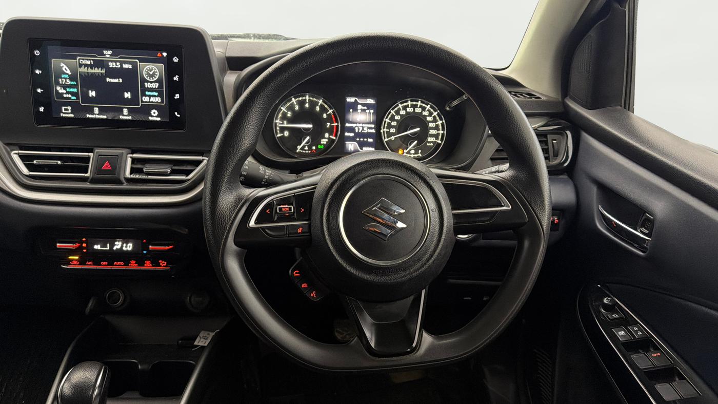 2022 Maruti Baleno ZETA 1.2 AGS, Petrol, Automatic, 64,321 km, Steering Wheel Close Up
