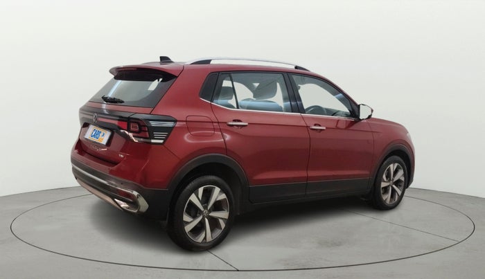 2022 Volkswagen TAIGUN TOPLINE 1.0 TSI MT, Petrol, Manual, 76,808 km, Right Back Diagonal