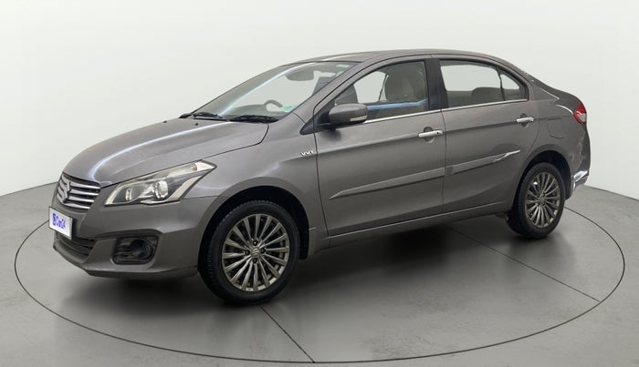 2016 Maruti Ciaz ZXI+, Petrol, Manual, 80,284 km, Left Front Diagonal