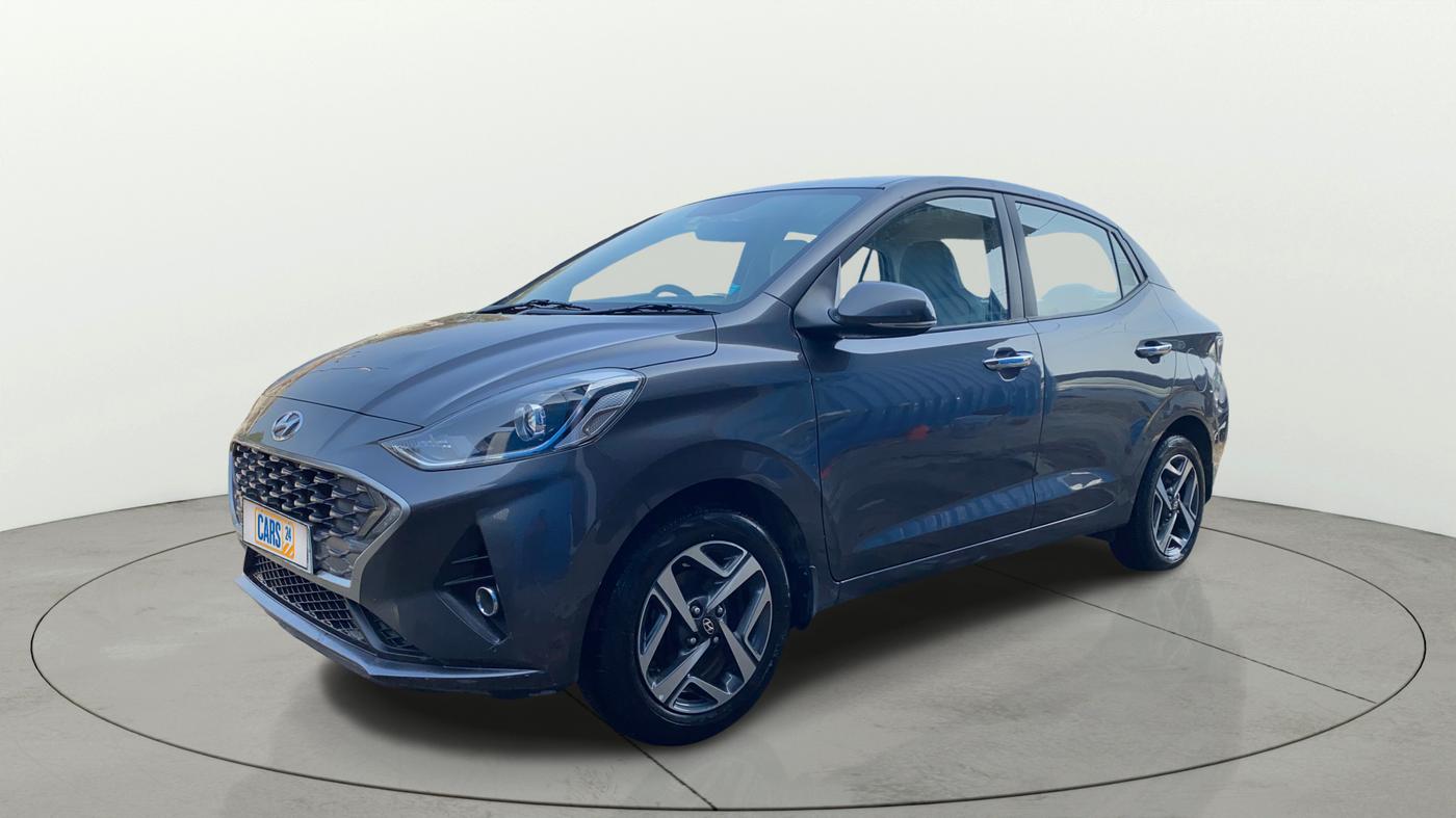 2020 Hyundai AURA SX PLUS 1.2 AMT, Petrol, Automatic, 59,731 km, Left Front Diagonal
