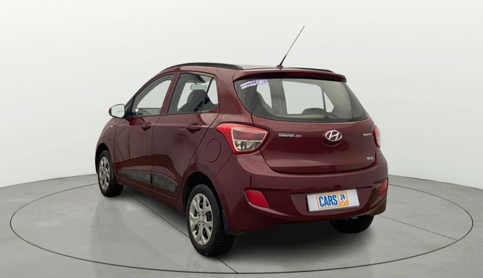 2016 Hyundai Grand i10 SPORTZ 1.2 KAPPA VTVT, Petrol, Manual, 24,027 km, Left Back Diagonal