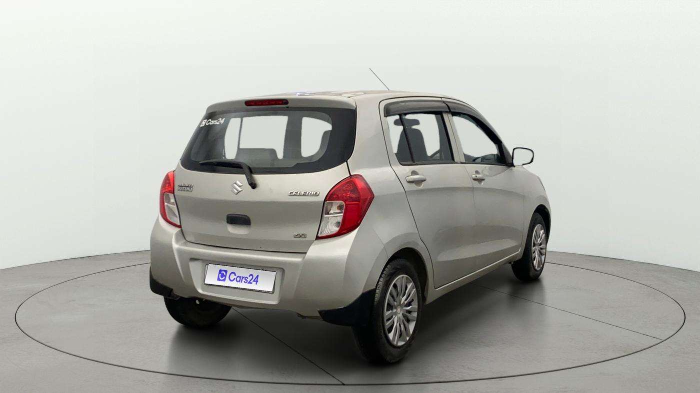 2016 Maruti Celerio ZXI, CNG, Manual, 71,491 km, Right Back Diagonal