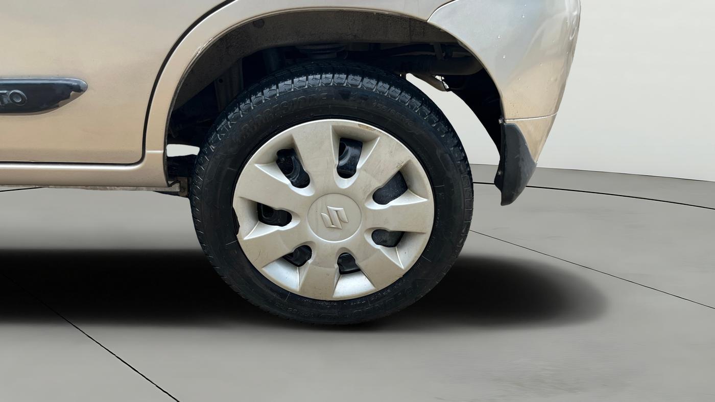 2013 Maruti Alto K10 VXI, Petrol, Manual, 45,404 km, Left Rear Wheel