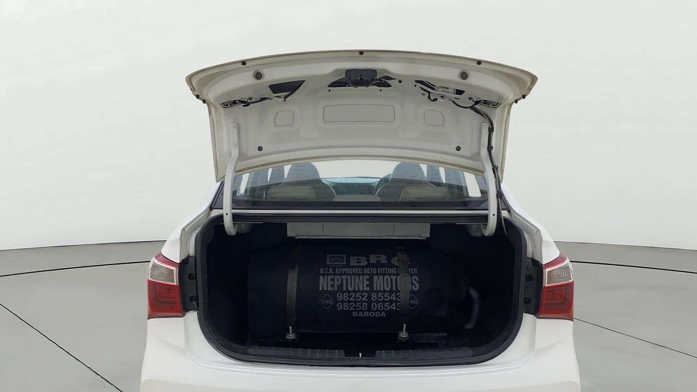 2019 Hyundai Xcent S 1.2, CNG, Manual, 90,638 km, Boot Door Open