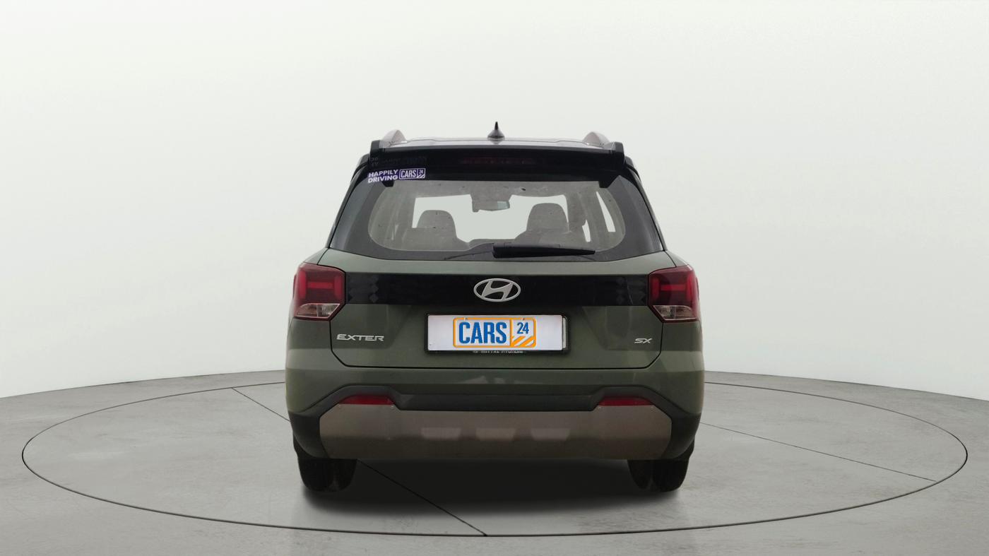 2023 Hyundai EXTER SX(O) CONNECT 1.2 AMT DUAL TONE, Petrol, Automatic, 20,275 km, Back/Rear
