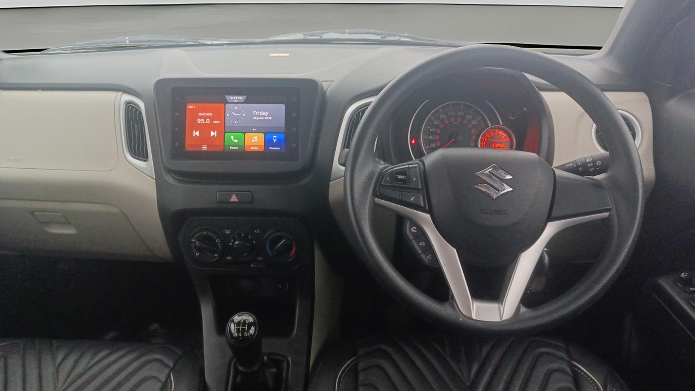 2021 Maruti New Wagon-R ZXI 1.2, Petrol, Manual, 37,847 km, Steering Wheel Close Up