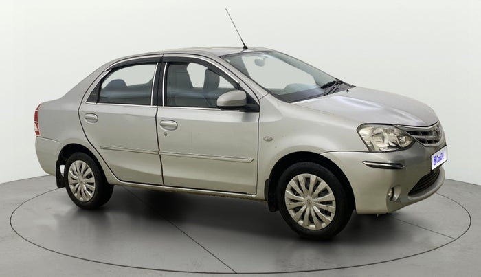 2013 Toyota Etios G, Petrol, Manual, 90,986 km, Right Front Diagonal