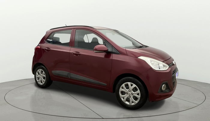 2015 Hyundai Grand i10 SPORTZ 1.2 KAPPA VTVT, Petrol, Manual, 73,042 km, Right Front Diagonal