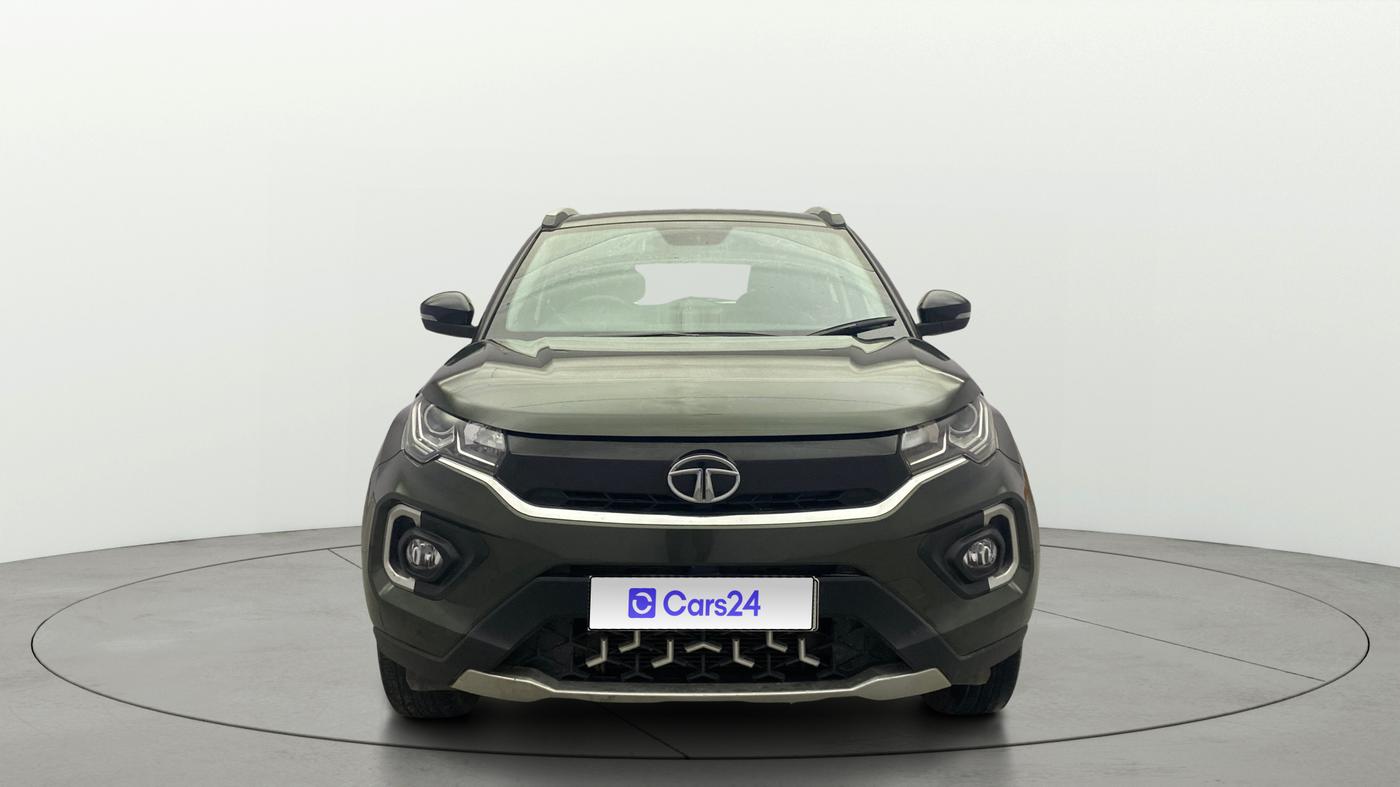 2021 Tata NEXON XZ PLUS PETROL SUNROOF, Petrol, Manual, 54,949 km, Front