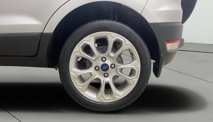 2018 Ford Ecosport TITANIUM + 1.5L DIESEL, Diesel, Manual, 1,32,424 km, Left Rear Wheel