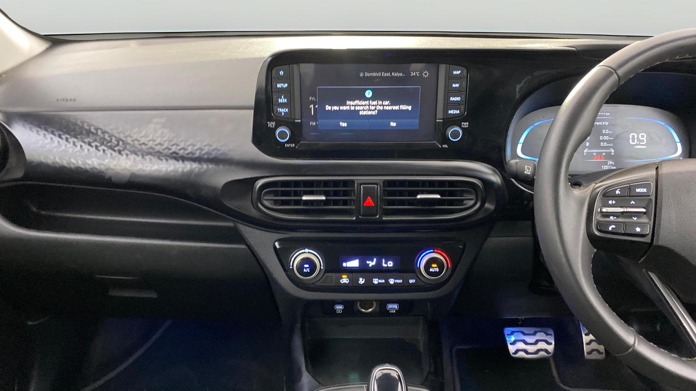 2024 Hyundai EXTER SX(O) CONNECT 1.2 AMT, Petrol, Automatic, 12,899 km, Air Conditioner