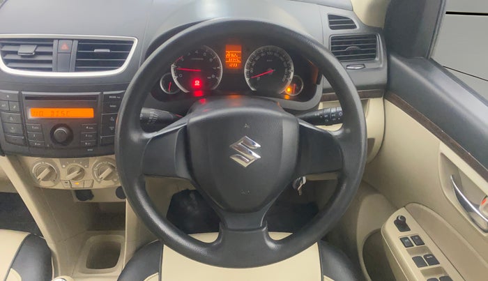 2014 Maruti Swift Dzire VXI, Petrol, Manual, 68,309 km, Steering Wheel Close Up