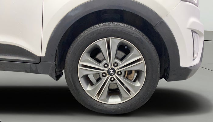 2017 Hyundai Creta SX PLUS AT 1.6 PETROL, Petrol, Automatic, 52,610 km, Right Front Wheel