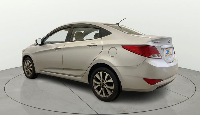 2015 Hyundai Verna FLUIDIC 4S 1.6 VTVT S(O), Petrol, Manual, 59,569 km, Left Back Diagonal