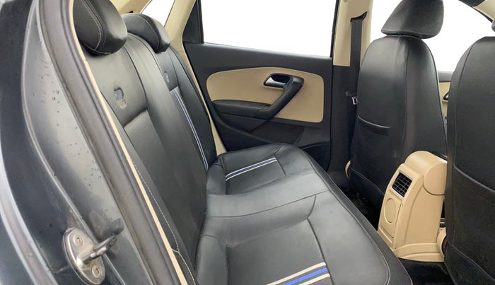 2018 Volkswagen Ameo HIGHLINE PLUS 1.5L AT 16 ALLOY, Diesel, Automatic, 1,42,913 km, Right Side Rear Door Cabin