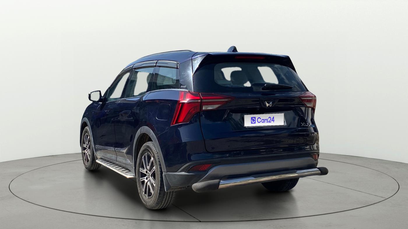2021 Mahindra XUV700 AX 7 P AT 7 STR, Petrol, Automatic, 21,291 km, Left Back Diagonal