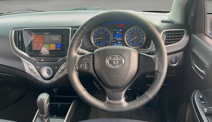 2021 Toyota Glanza G CVT, Petrol, Automatic, 68,895 km, Steering Wheel Close Up
